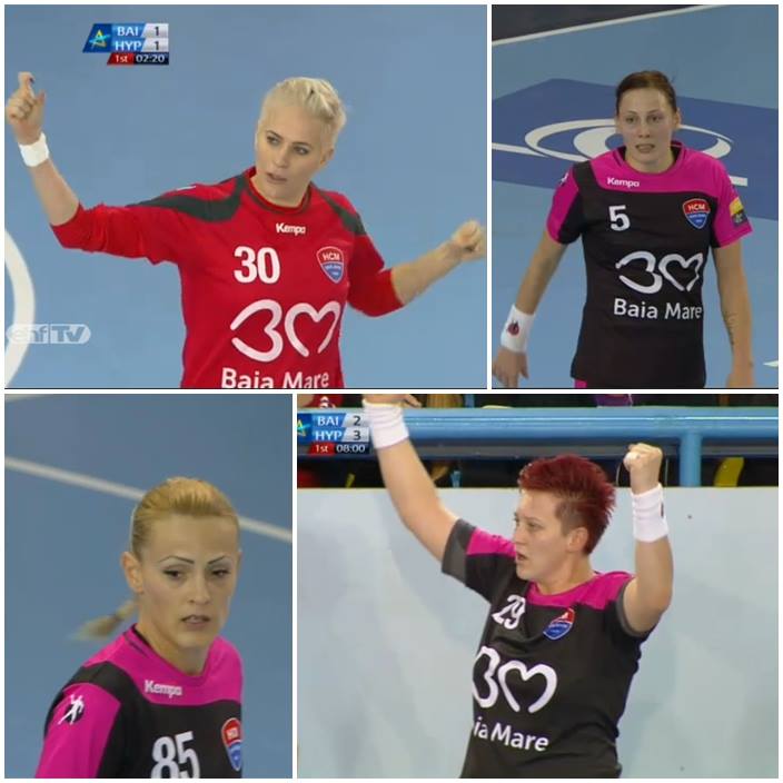 Prima victorie in Liga Campionilor pentru HCM Baia-Mare!