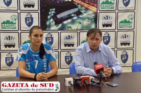 Mădălina Zamfirescu, prezentată la SCM Craiova