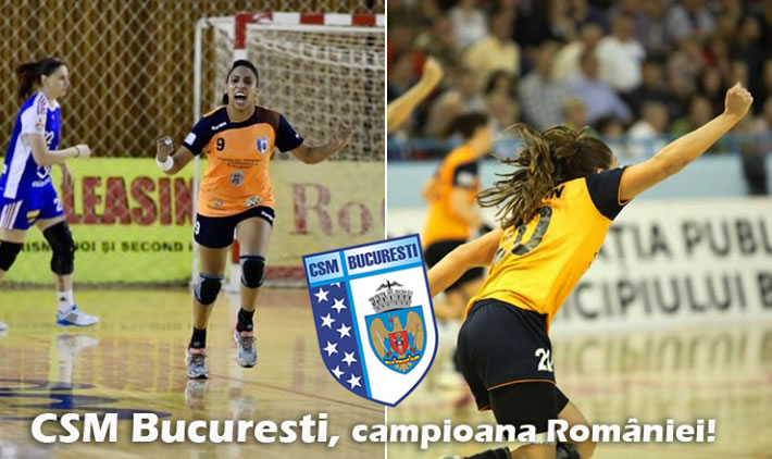 CSM București este noua campioană a României!