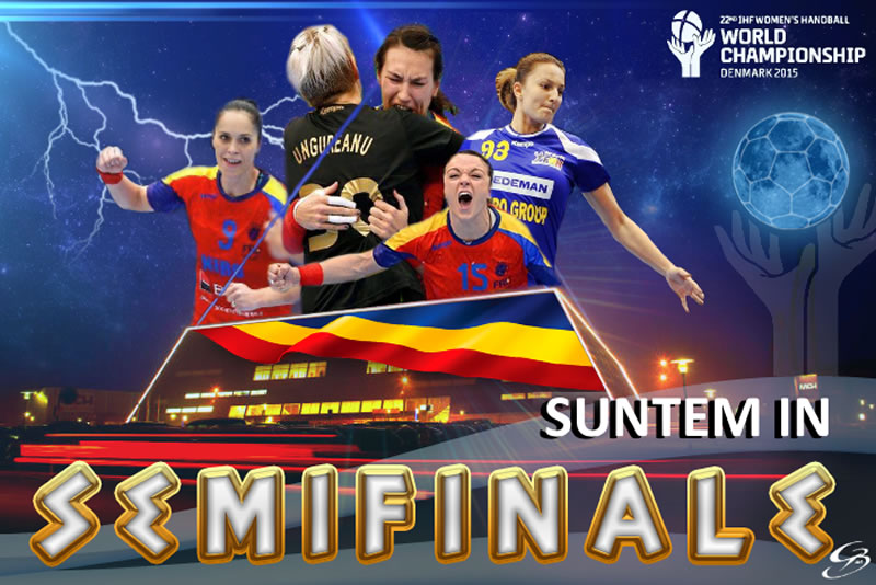 Romania elimina dramatic Danemarca dupa prelungiri si se califica in semifinale